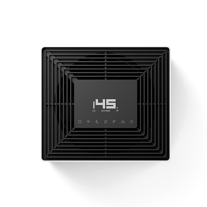 加湿器 気化式 おしゃれ タッチディスプレイ wi-fi Stadler Form