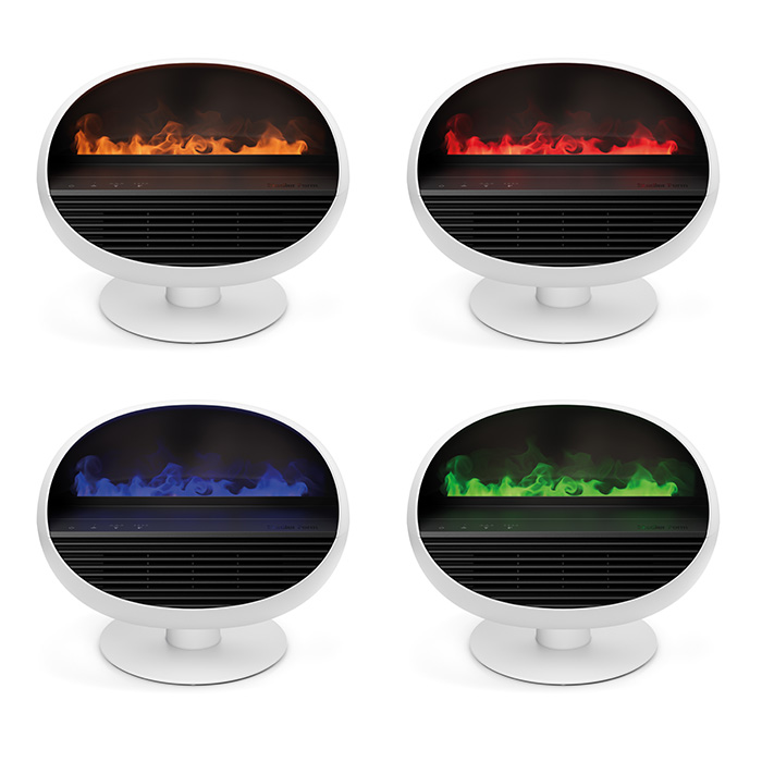 セラミックファンヒーター StadlerForm スタドラフォーム Erik アロマファンヒーター 電気 暖房器具 電気暖炉 アロマディフューザー リモコン付 おしゃれ ファンヒーター アロマディフューザー 電気暖炉 おしゃれ リモコン