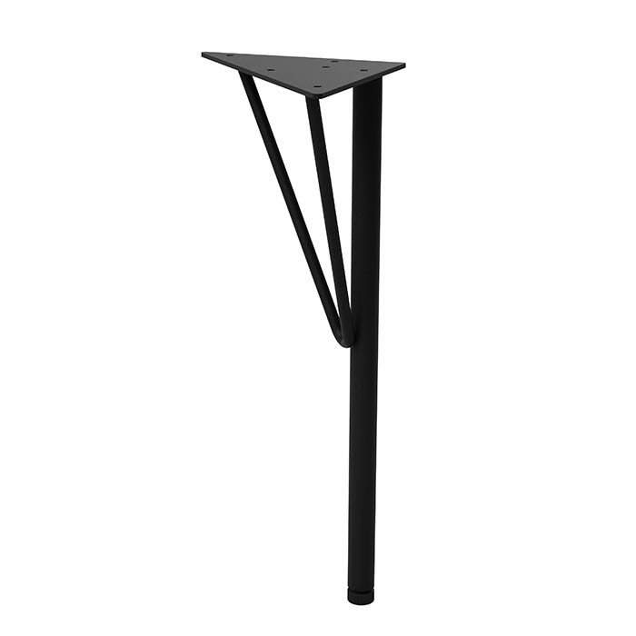 LABRICO テーブル テスク 脚 DIY 壁面収納 北欧 インテリア ラブリコ スチールローテーブル脚 (高さ37.5cm） 1本(単品)｜beadsmania-shop｜03