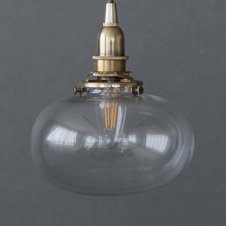 ランプシェード 照明 照明器具 おしゃれ 北欧 インテリア ガラス ミニガラスシェード オーバル (シェード単品TypeB)