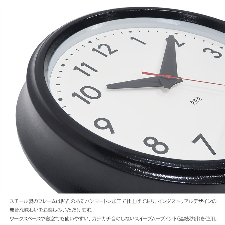 時計 壁掛け シンプル ビンテージ おしゃれ POST GENERAL ポスト