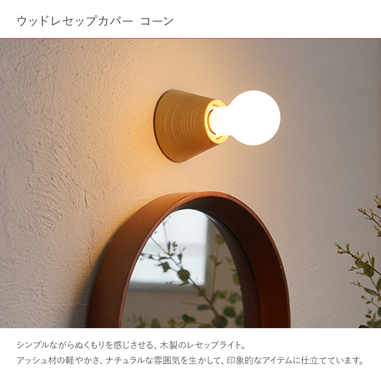 レセップライト E26口径LED専用 照明 おしゃれ 照明器具 ウオール