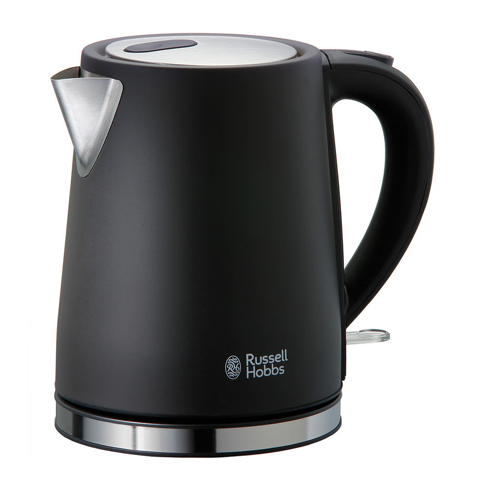 電気ケトル おしゃれ ステンレス 湯沸かしポット 湯沸かしケトル Russell Hobbs ラッセルホブス ベーシックケトル 1.0L 【ラッピング対応】｜beadsmania-shop｜03