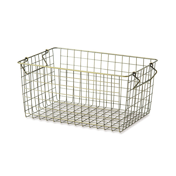 ランドリー カゴ アイアン シンプル おしゃれ 収納 洗濯 かご