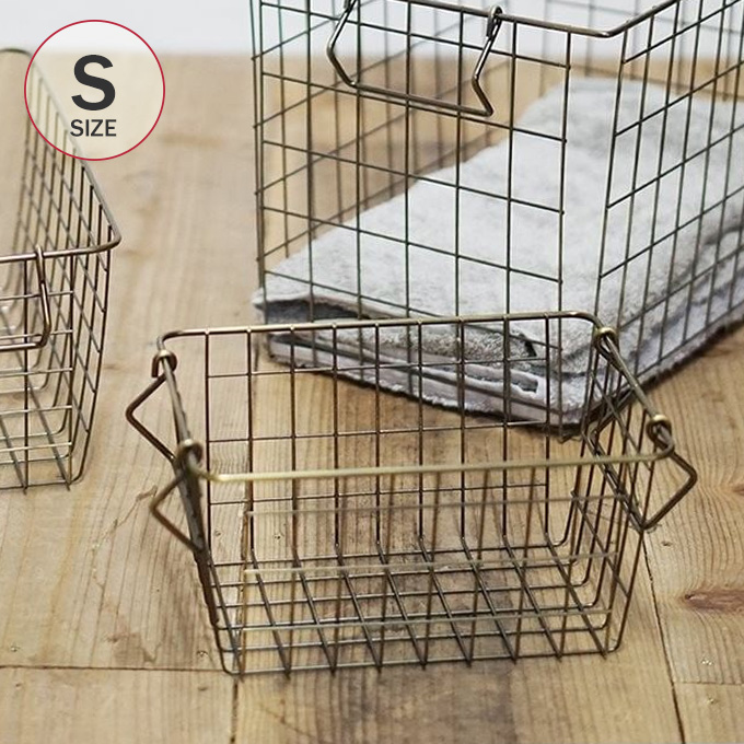 ワイヤーバスケット おしゃれ カゴ 収納 インテリア 室内 重ねる 便利