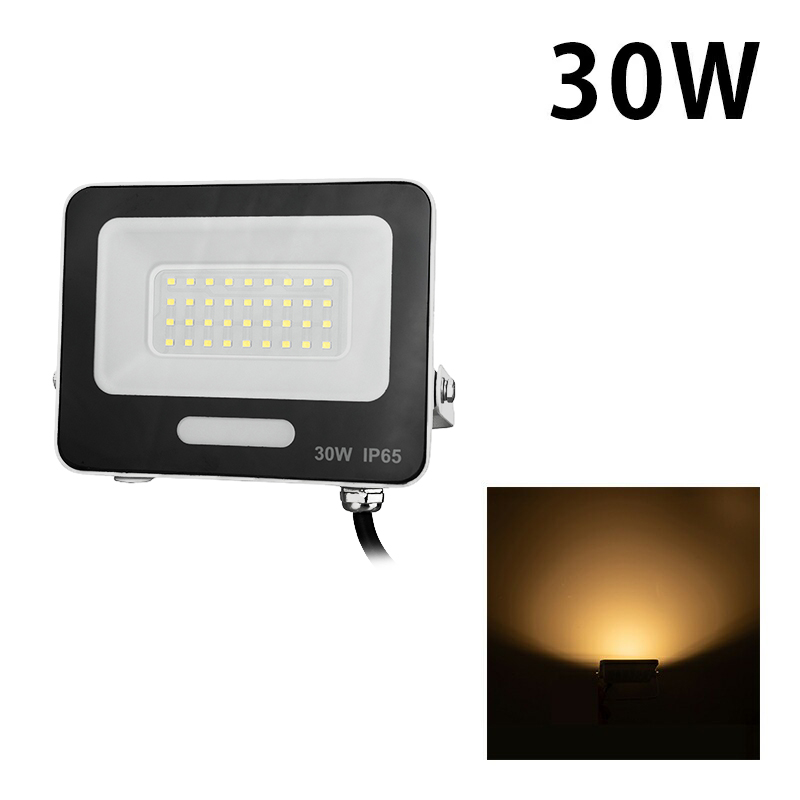 LED投光器 電球色 昼光色 黒 白 30W IP65 屋内 屋外 防塵 耐塵 防水 | Beamtec | 03