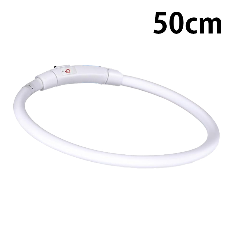 光る首輪 犬 LED 首輪 USB充電式 猫 小型犬 中型犬 対応 30cm 50cm 高輝度 夜間 散歩 安全 軽量 防水 調整可 点滅 点灯 3モード 高速充電 ペット用 COLLAR |  | 02