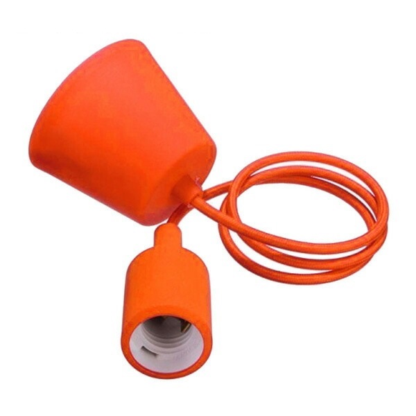 シーリングソケット 1灯ペンダント E26口金 照明器具 天井照明 ペンダント カラフル ポップ CSE26 赤 緑 青 ピンク オレンジ 黒 白 グレー | Beamtec | 05