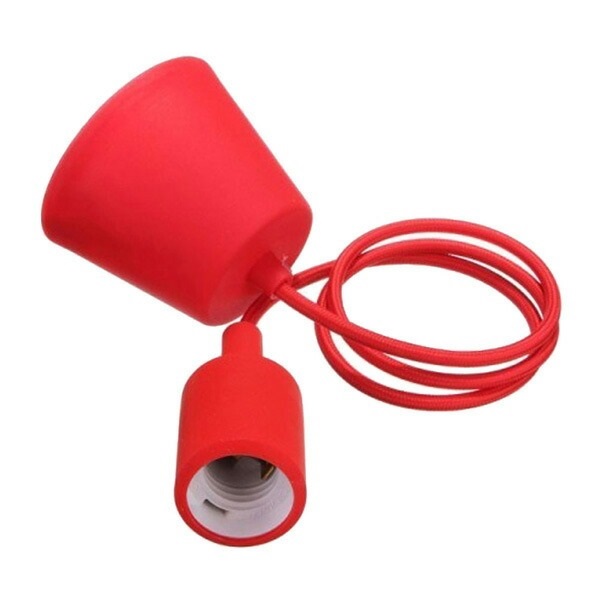 シーリングソケット 1灯ペンダント E26口金 照明器具 天井照明 ペンダント カラフル ポップ CSE26 赤 緑 青 ピンク オレンジ 黒 白 グレー | Beamtec | 01