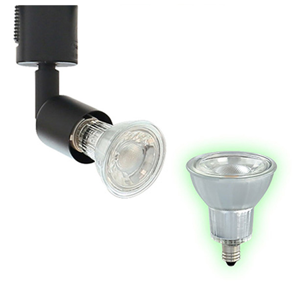 スポットライト LED電球付 配線ダクトレール用 口金 E11 50W 照明