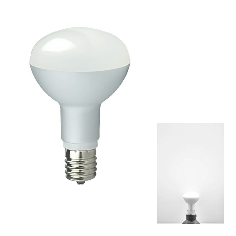 LED 電球 e17 ミニレフ形 E17 4.5W ハロゲン40W相当 角度100度 LB3017A LED 電球色 2700K LB3017C 昼光色 6000K | Beamtec | 02