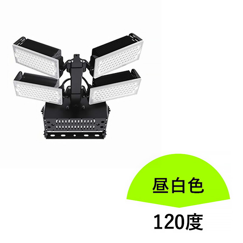 LED投光器 480W 投光器 LED 屋外 看板 駐車場 倉庫 工場 作業灯 防犯灯 LED高天井 照明器具 LET480 ビームテック | Beamtec | 08