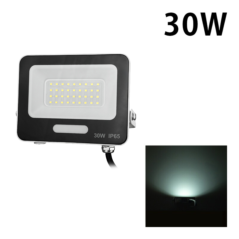 LED投光器 電球色 昼光色 黒 白 30W IP65 屋内 屋外 防塵 耐塵 防水 | Beamtec | 04