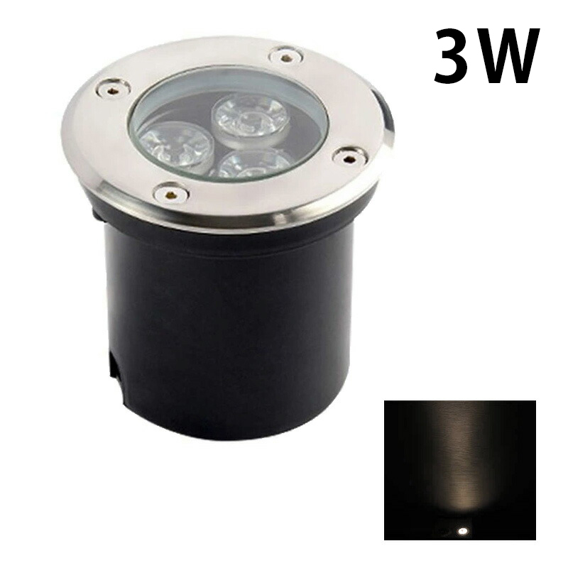 アッパーライト ガーデンライト 屋外 防水 IP67 φ95mm 3W 電球色 330lm 昼光色 330lm LSI-3 ビームテック | Beamtec | 02