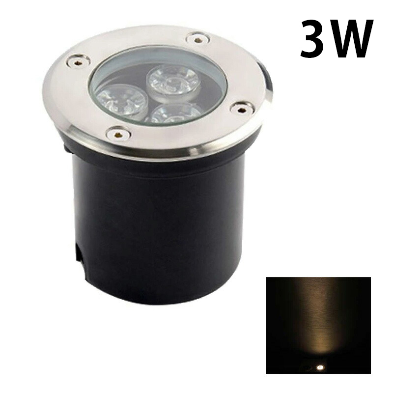 アッパーライト ガーデンライト 屋外 防水 IP67 φ95mm 3W 電球色 330lm 昼光色 330lm LSI-3 ビームテック | Beamtec | 01