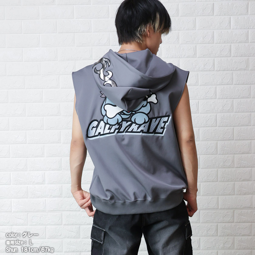 GALFY ガルピー GALPEE ガルフィー ゴーストZIPパーカーSS 超