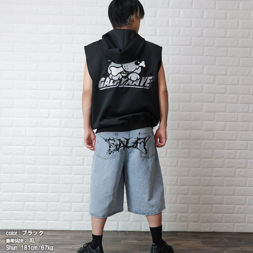 GALFY ガルフィー チーマー ZIP ノースリーブ ストリート