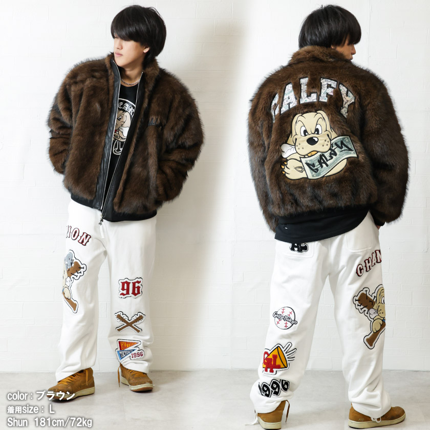 GALFY 超美品アウター GALFY（ガルフィー） コート アウター GALFY-ギャルもこふわブルゾン