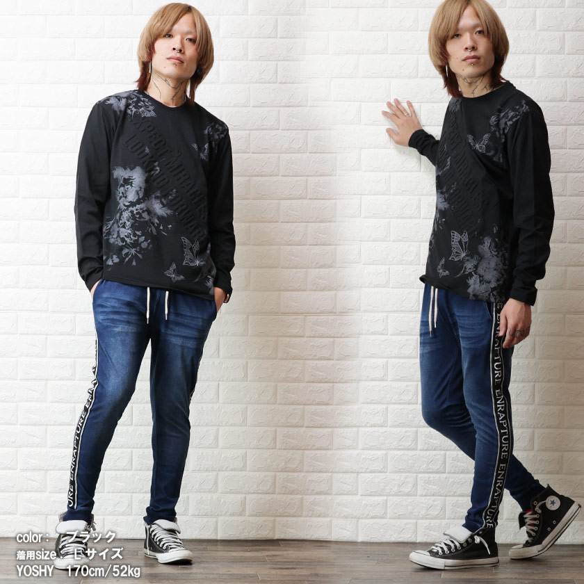 タ*ス様 ゴアの花柄長袖Tシャツ 楽天市場】GENJU 桜Tシャツ メンズ 21春夏 桜 さくら Tシャツ t