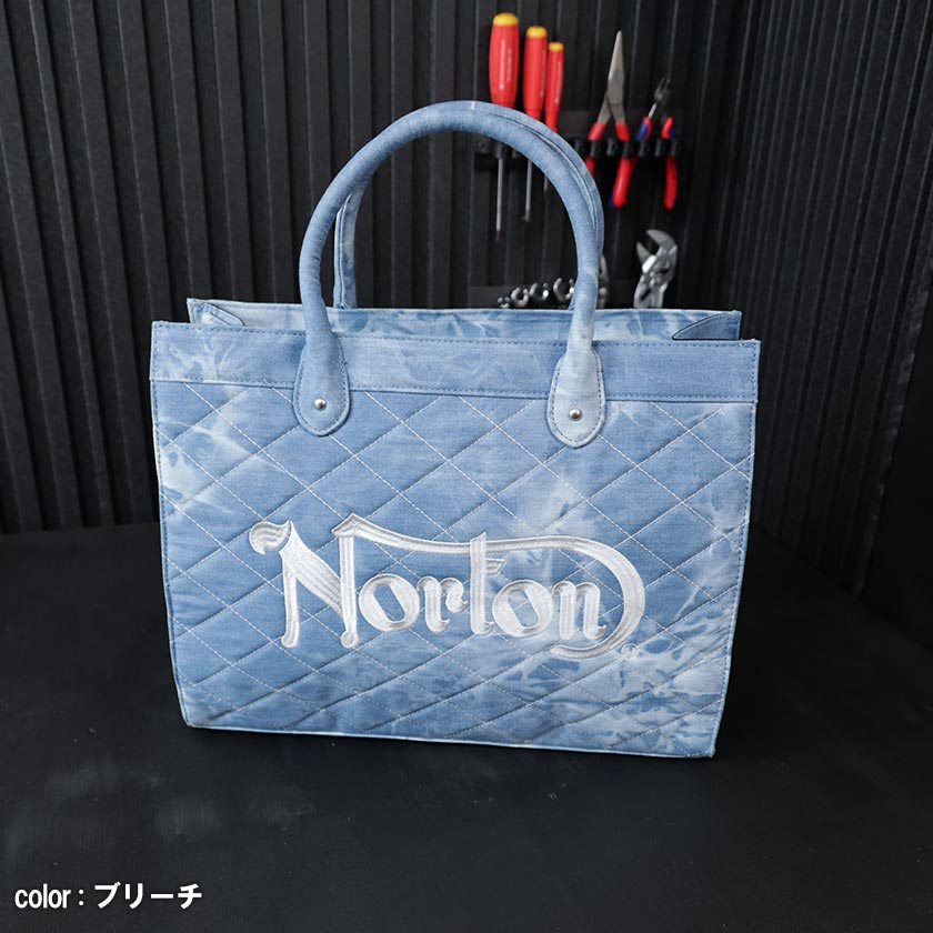Norton デニム トートバッグ Norton] 撥水 デニム ビッグ トートバッグ | PEET ONLINE STORE