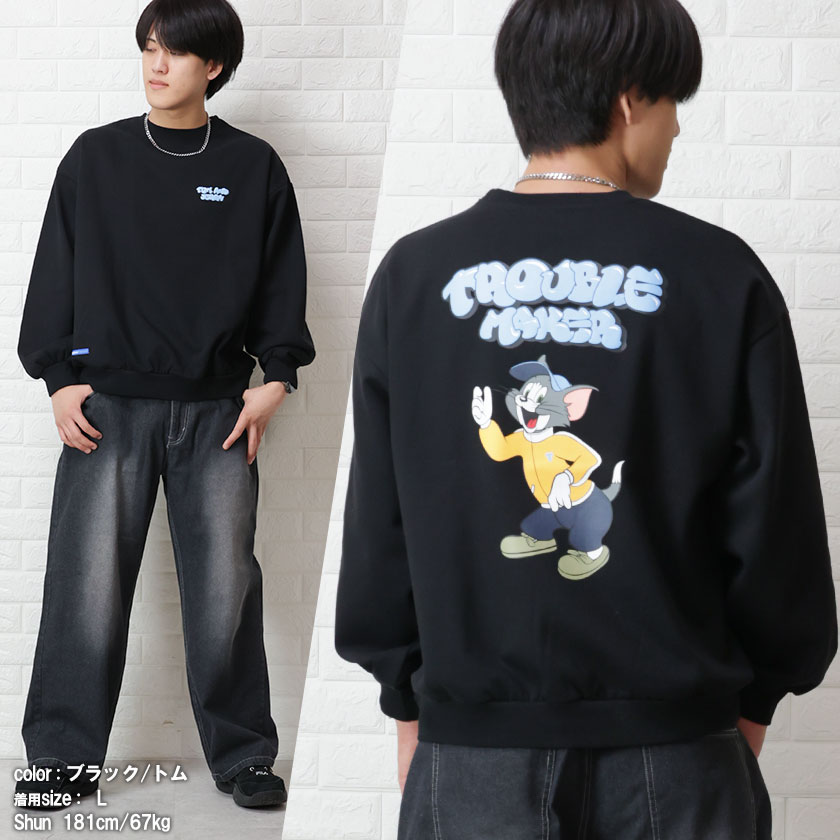 SEQUENZE SEQUENZ シークエンズ トムとジェリー トレーナー バック