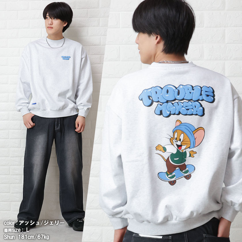 SEQUENZE SEQUENZ シークエンズ トムとジェリー トレーナー バック
