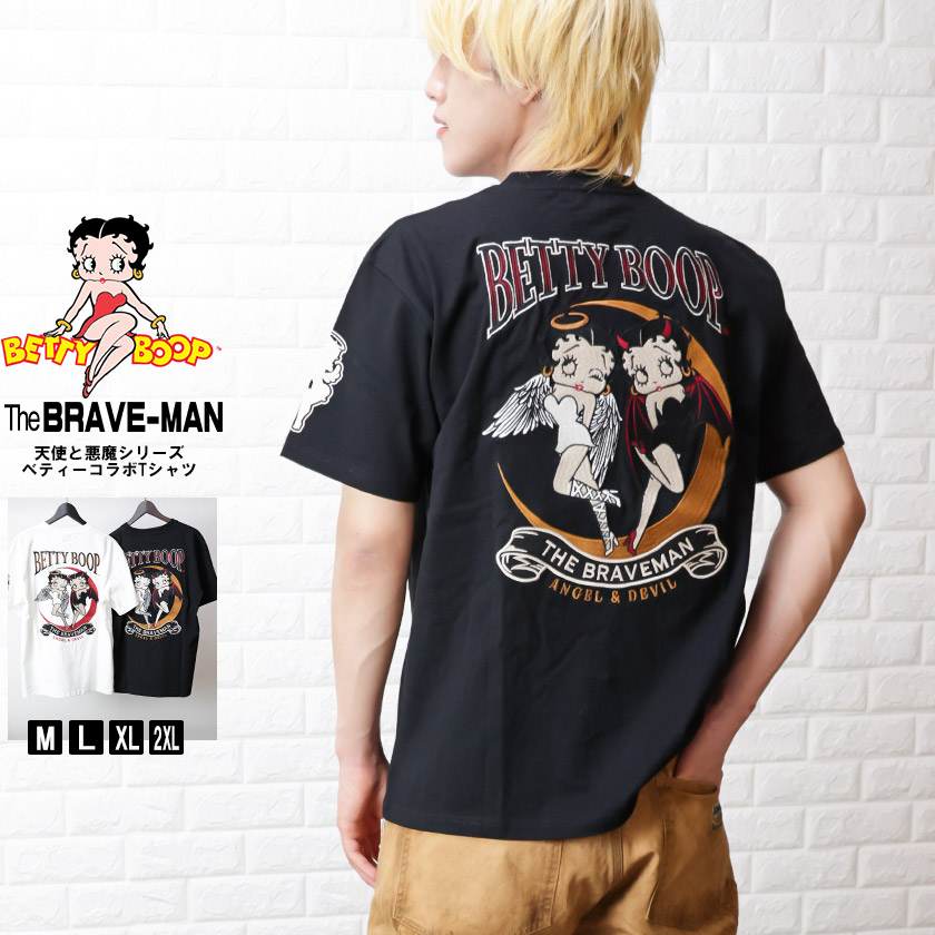レア 天使 ベティ・ブープ イラスト Tシャツ ヴィンデージ アメリカ製