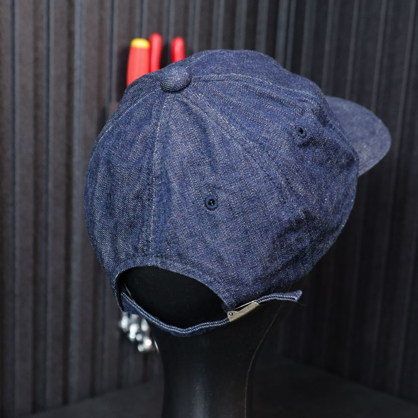 桃太郎ジーンズ デニム ベースボール キャップ CAP 帽子 出陣