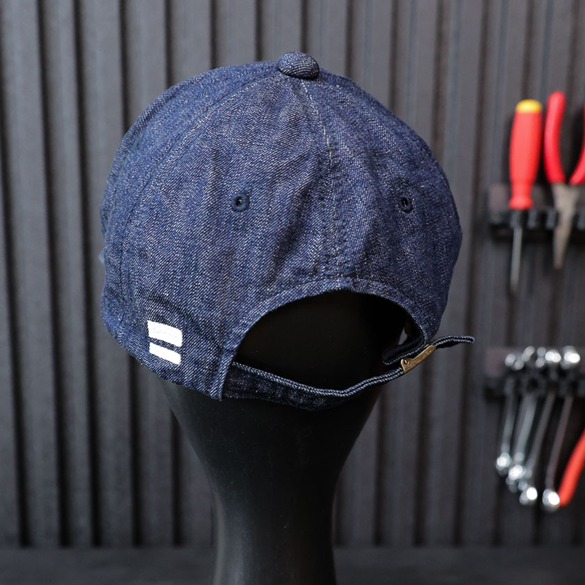 桃太郎ジーンズ デニム ベースボール キャップ CAP 帽子 出陣