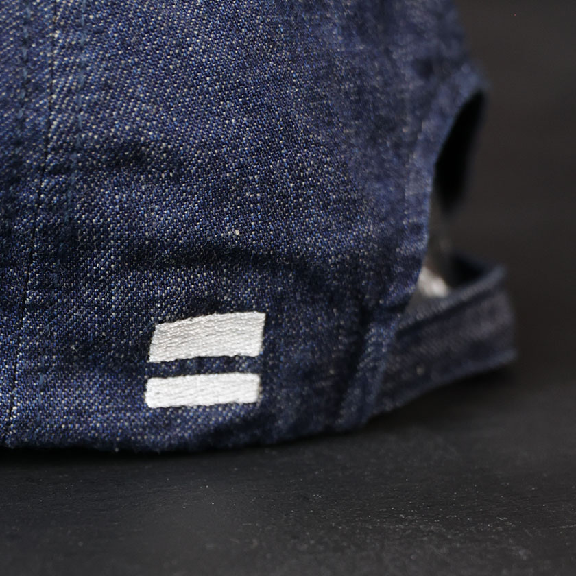 桃太郎ジーンズ デニム ベースボール キャップ CAP 帽子 出陣
