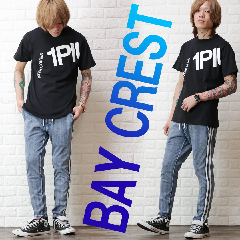 BAY CREST ジョガーパンツ メンズ パンツ スウェットデニム BAY CREST ジョガーパンツ メンズ パンツ スウェットデニム