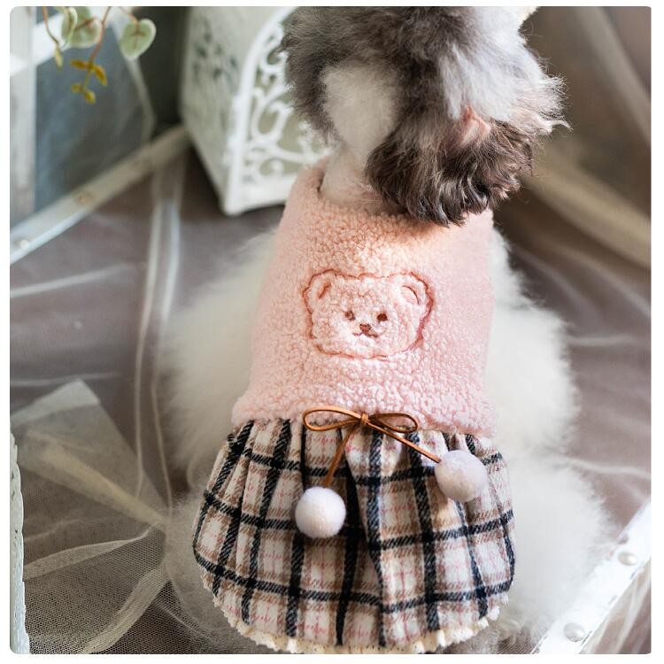 ダイゾー ナチュラル ハンドメイド犬服【秋・冬ギャザーたっぷり 