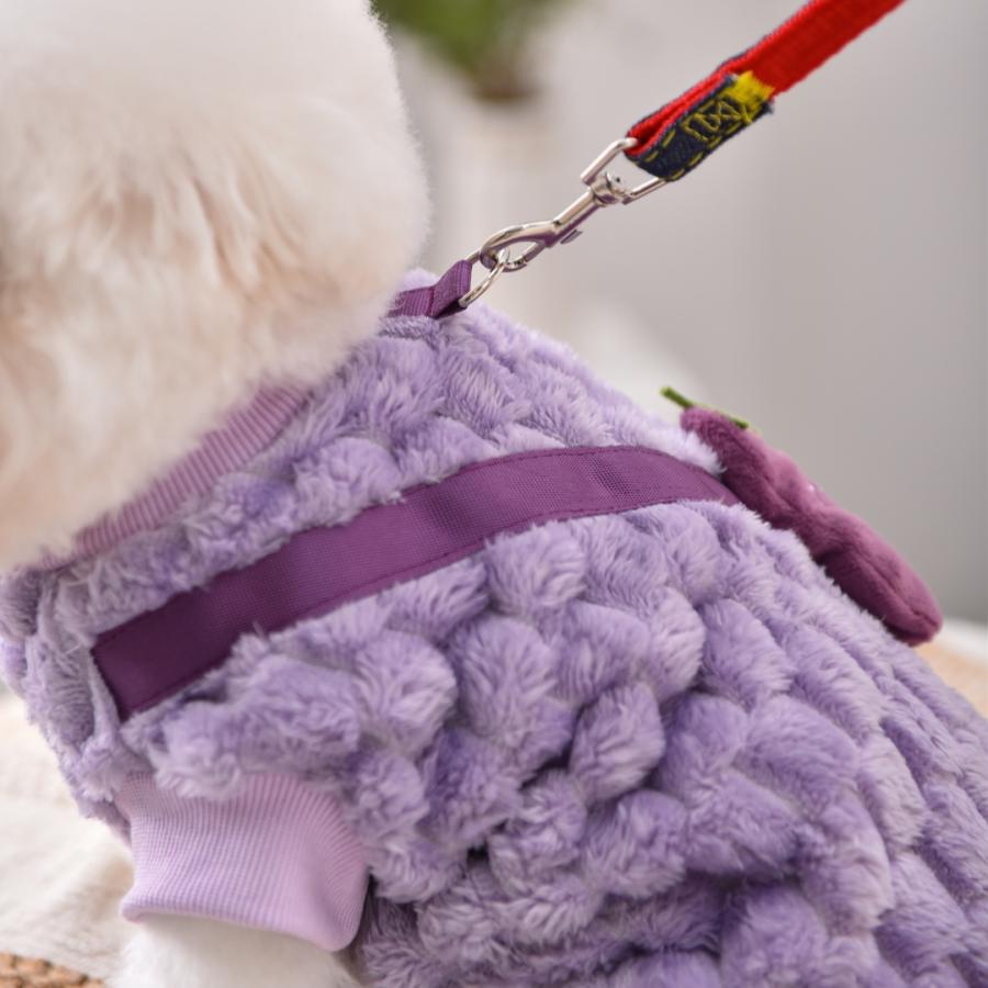 犬服 秋冬 ふわもこ ボア ベスト なすポシェット風 Dカン付き 防寒 超 犬服 秋冬 ふわもこ ボア ベスト なすポシェット風 Dカン付き 防寒 超