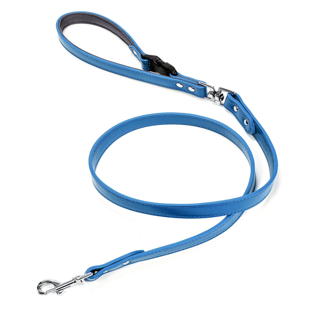 本革ペットリード 犬リード 回転金具 持ち手取り外し可能 カフェスタイル 5色展開 小型犬 中型犬 大型犬用 |  | 03
