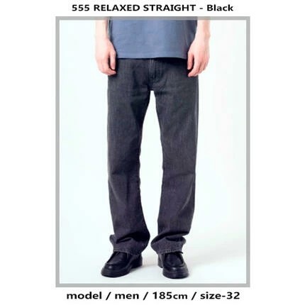 新品 LEVI’S PREMIUM / RELAXED FIT / サイズS Levi's（リーバイス） LEVI'S PREMIUM 555 プレミアム 555 リラックス