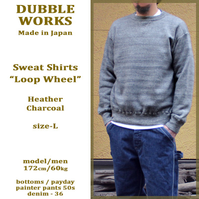 DUBBLEWORKS（ダブルワークス） クルーネックスウェット Sweat Shirts