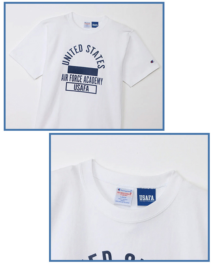 Champion（チャンピオン） リバースウィーブ 半袖Tシャツ USAFA