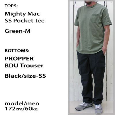 PROPPER プロッパー プロパー 6ポケットカーゴパンツ コットンリップ 定番 2色展開 オリーブ ブラック BDU Trouser Olive  Black F520155 : Beard Store - 通販 - Yahoo!ショッピング