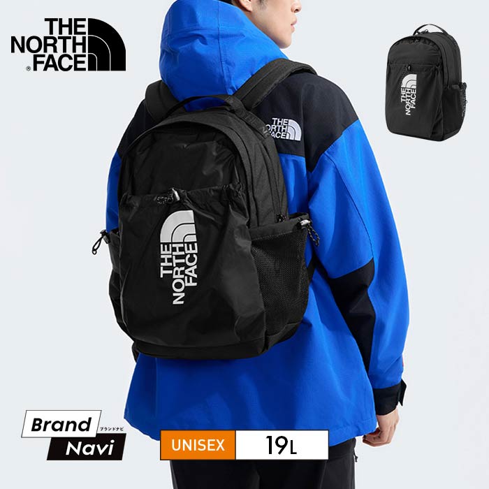 ノースフェイス リュック バックパック ボザー THE NORTH FACE 撥水 19L アウトドア 旅行 ブラック オレンジ BOZER  NF0A52TB