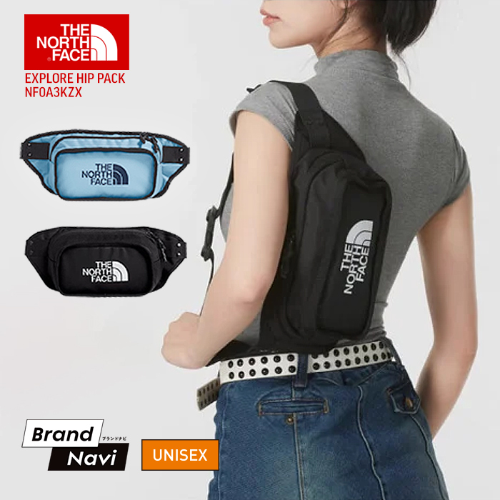 ノースフェイス ヒップバッグ ユニセックス メンズ レディース THE NORTH FACE EXPLORE HIP PACK NF0A3KZX ボディバッグ ウエストポーチ アウトドア 安い