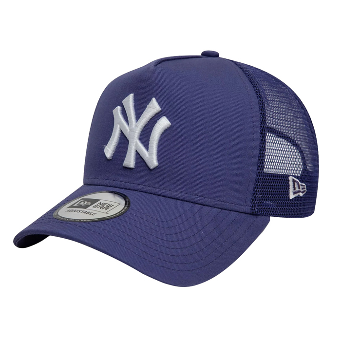 【New ERA】ドジャース/ヤンキース 940 D-Frame キャップ 9FORTY D-Frame ニューヨーク・ヤンキース ブラック × ホワイト