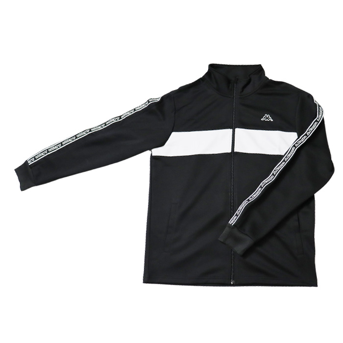 Kappa（カッパ） 爆買 メンズ 男性 上着 ジャケット 長袖 アウター 黒