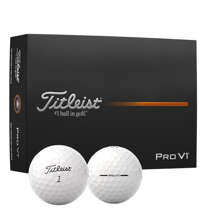 正規品：Titleist プロV1 2025年モデル白 Titleist ゴルフ タイトリスト ゴルフボール プロV1 1ダース 12