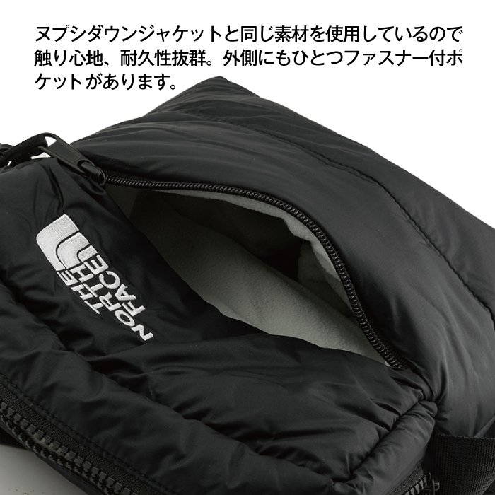 ノースフェイス ヌプシ・クロスボディーバッグ ショルダー サブバック ゴープコア ダウン キャンプ ブラック 軽量 UL 日本未発売 ユニセックス 男女兼用 爆買 | THE NORTH FACE | 06