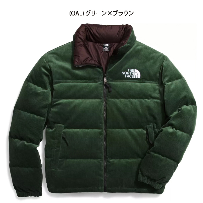 リバーシブル ダウンジャケット メンズ ヌプシ ノースフェイス THE NORTH FACE 92 アウター ショート丈 スポーツ 運動 グリーン 緑 値引き｜bearfoot-shoes｜02