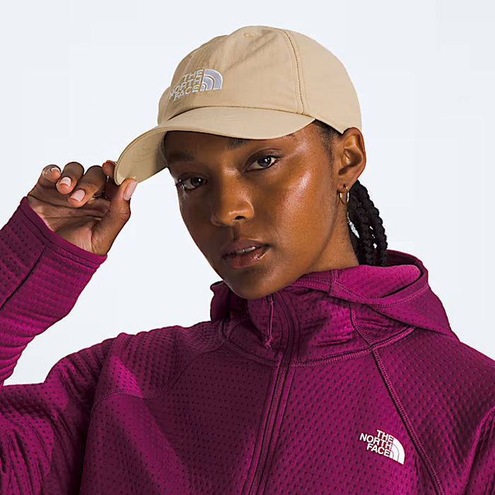 ノースフェイス　ファー帽子 Lサイズ ファー+ THE NORTH FACE(ザノースフェイス) 帽子(レディース