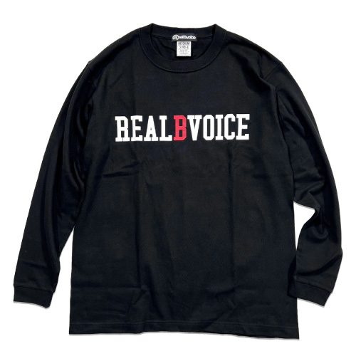 RealBvoice リアルビーボイス RBV 034 ロゴ 長袖Tシャツ メンズ ロンT アメカジ...