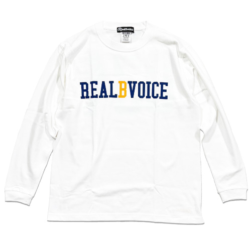 RealBvoice リアルビーボイス RBV 034 ロゴ 長袖Tシャツ メンズ ロンT アメカジ...