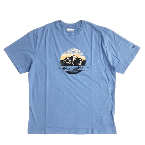 Columbia コロンビア パスレイクグラフィックTシャツ2 半袖Tシャツ メンズ オーガニックコットン アウトドア キャンプ AJ2959 ゆうパケット1点まで送料無料｜bears-mall｜07