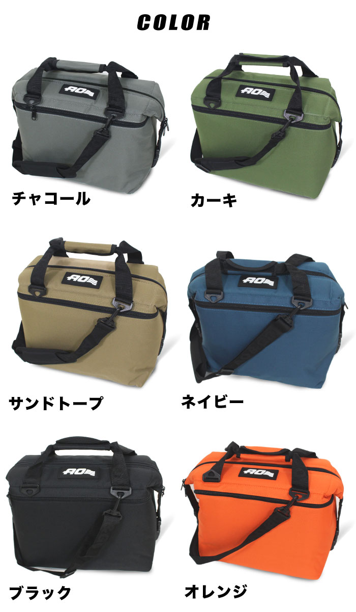 AO Coolers 12パックキャンバスソフトクーラー 11L ショルダー